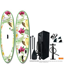 popular  style 11'x33''x6''	soft top surfboard inflatable paddle board sup stand up paddle board with all accessaries